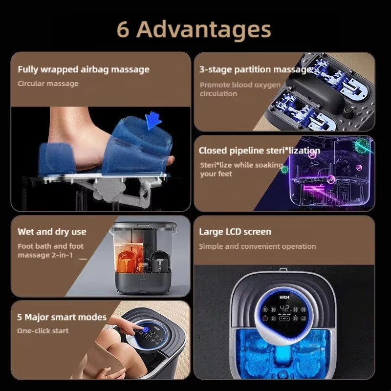 Masseur de pieds électrique po - Spa Massager avis et prix
