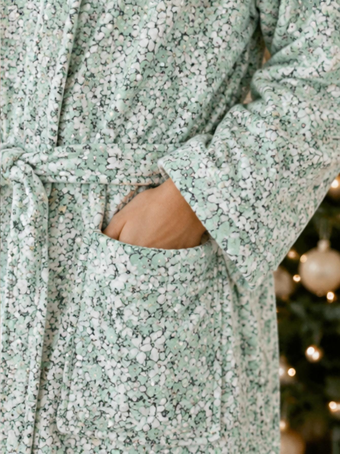 Peignoir en polaire corail à m - Bathrobe avis et prix
