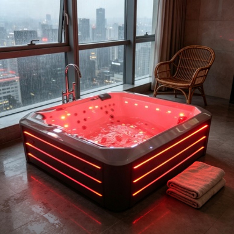 Bain à remous spa jacuzzi exté - Spa Massager avis et prix