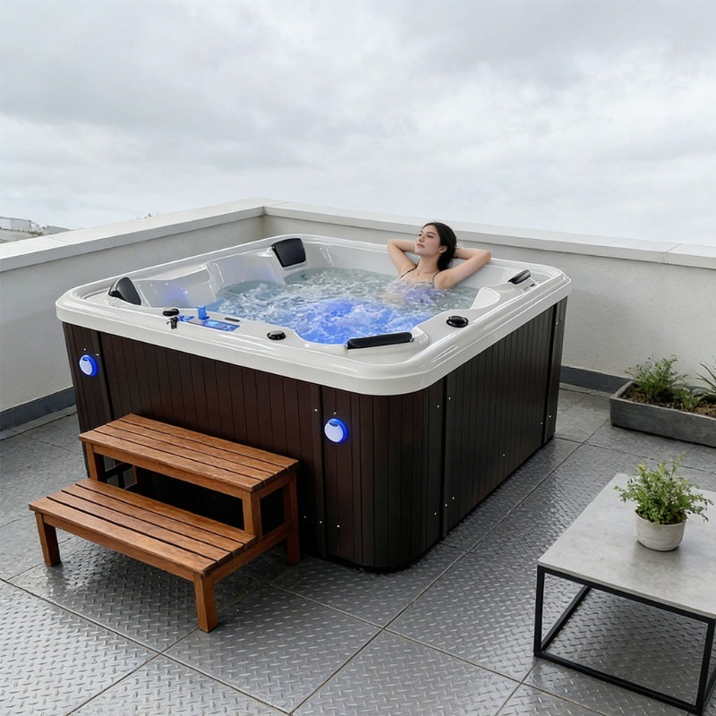 Bain à remous en acrylique, sp - Spa Massager avis et prix