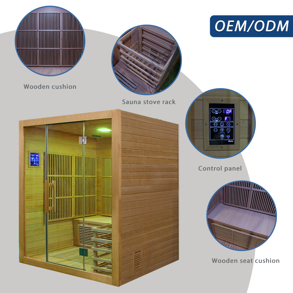 Cabine de sauna infrarouge à d - Spa Wellness Gym avis et prix