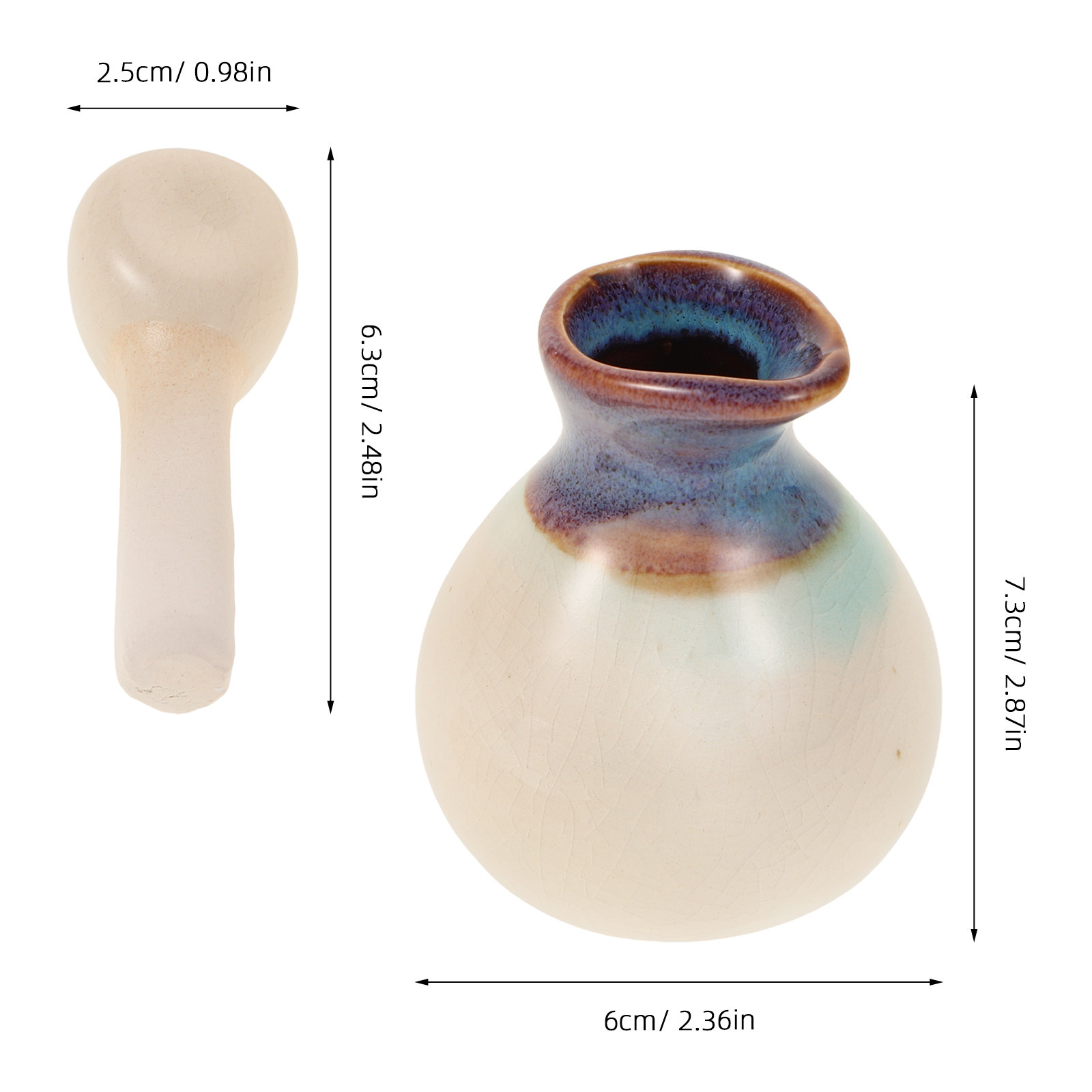 Pot en céramique pour huiles e - Spa Massager avis et prix