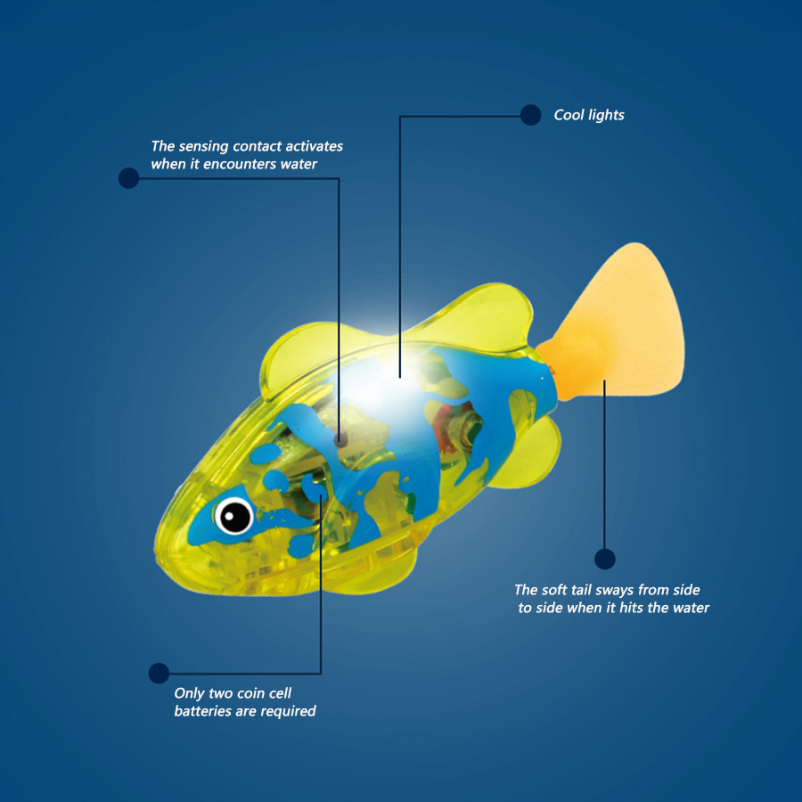 Petit poisson lumineux à capte - Bath Salts avis et prix